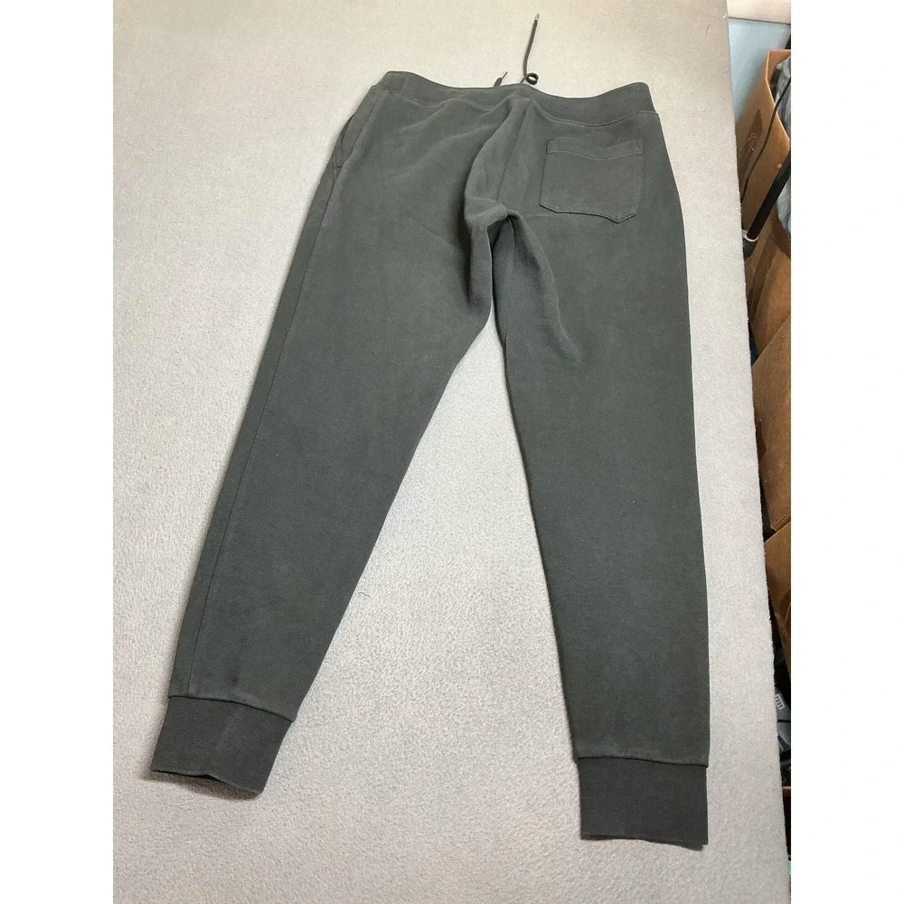 Polo Ralph Lauren Pants Mens S Black Jogger Fleece Slim Cotton Polyester